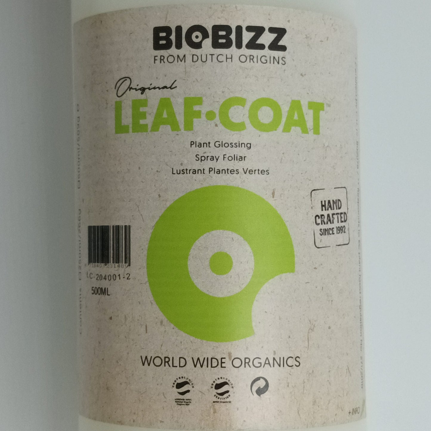 BioBizz Leaf-Coat | 500ml Sprühflasche
