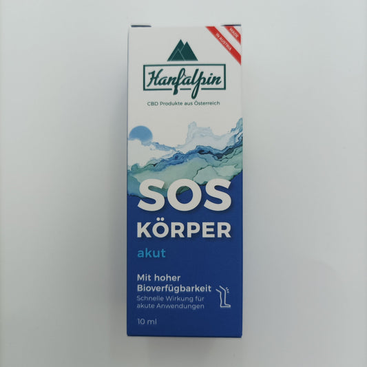 Hanfalpin CBD-Tropfen "Körper Akut" | CBD 11%