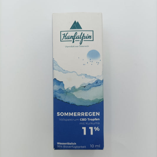 Hanfalpin CBD-Tropfen "Sommerregen" | 11%