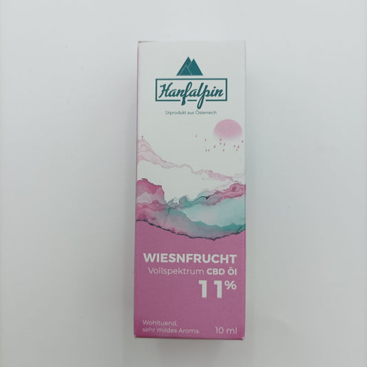 Hanfalpin CBD-Tropfen "Wiesenfrucht" | CBD 11%